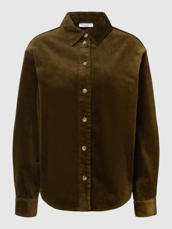 Marc O’Polo Denim Hemdjacke In Cord-Optik – Khaki 3