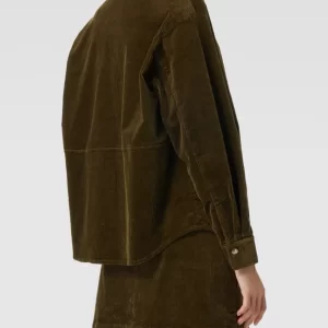 Marc O’Polo Denim Hemdjacke In Cord-Optik – Khaki 15
