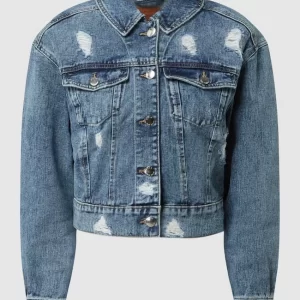 Only Cropped Jeansjacke Im Used-Look Modell ‘Malibu’ – Jeans 9