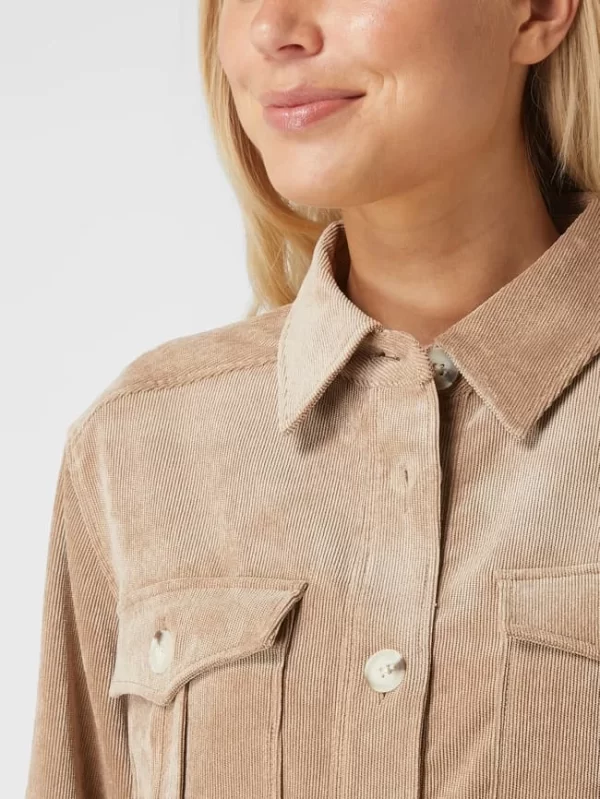 Opus Jacke Aus Cord Modell ‘Hilmi’ – Beige 4
