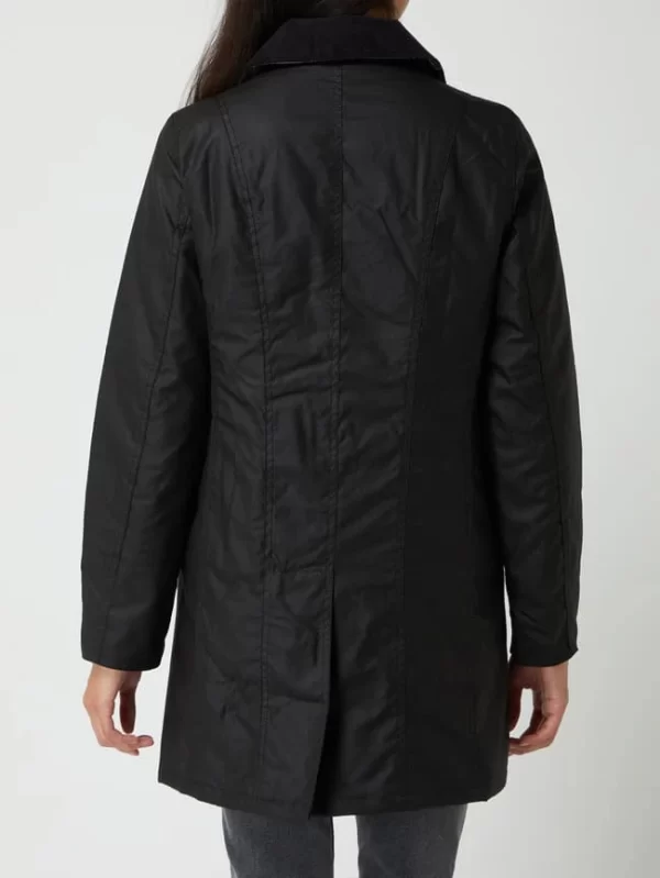 Barbour Jacke Aus Gewachster Baumwolle Modell ‘Belsay’ – Schwarz 6
