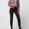 Gipsy Regular Fit Lederjacke Im Biker-Look – Rosa 19