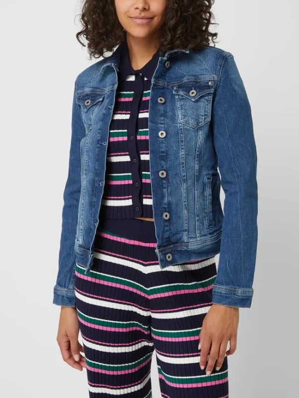 Pepe Jeans Jeansjacke Mit Stretch-Anteil – Jeans 5