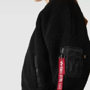 Alpha Industries Jacke Mit Teddyfell – Schwarz 11